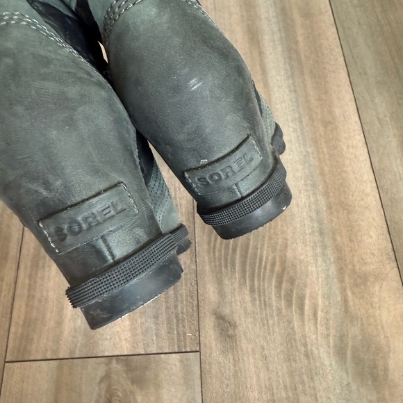 SOREL Lexie Hidden Wedge Waterproof Booties size 9.5 - Picture 6 of 7